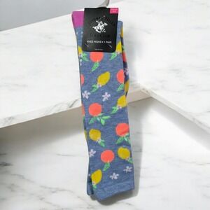 Beverly Hills Polo Club Women's/Girls‎ Knee Highs Socks Size: 5-9 Fruit New